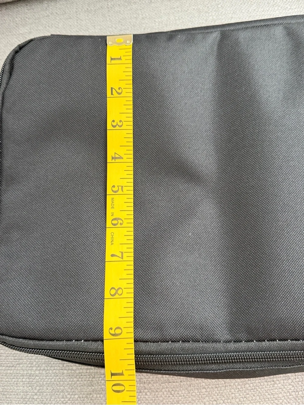 2 sets Black Rectangular Travel Organizer Pouch